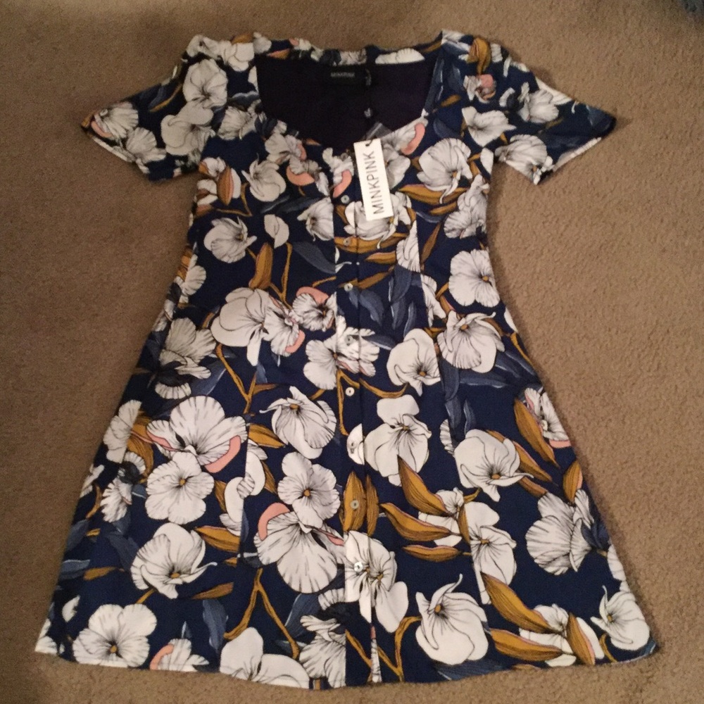 NWT MINK PINK dress sz S